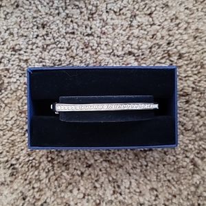 Swarovski Crystal Clasp Bangle Bracelet